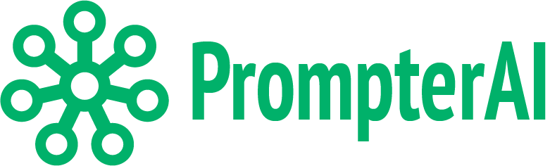 prompter logo black